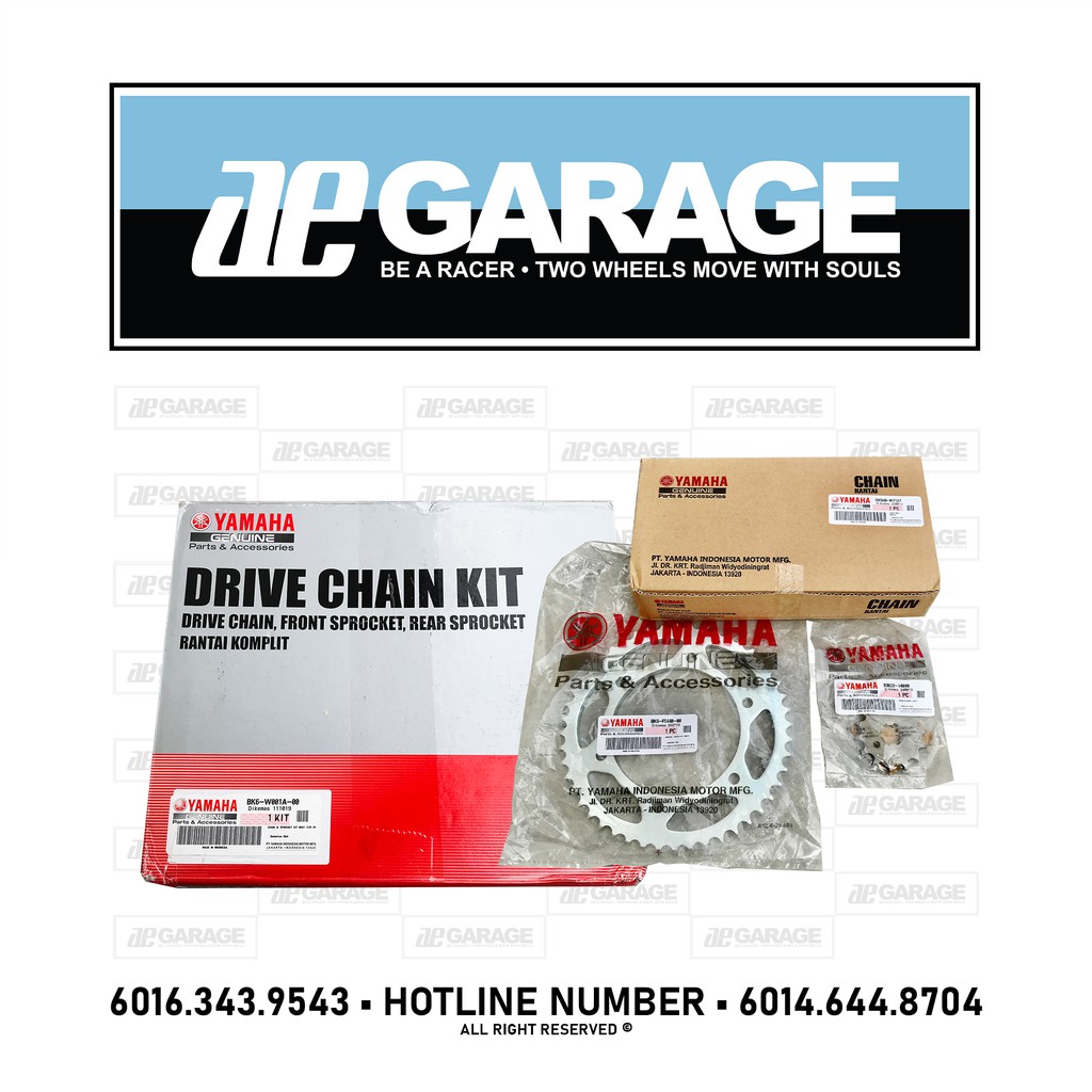 YAMAHA R15 V3 CHAIN SPROCKET KIT SET Shopee Malaysia