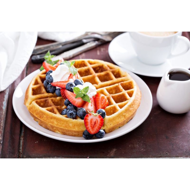 [Halal] AB Mauri Crispy Waffle Mix Adunan Waffle 华夫饼粉 500g Shopee Malaysia