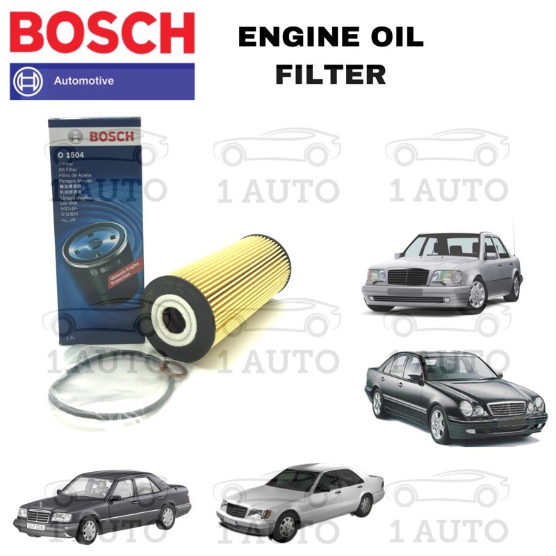 BOSCH ENGINE OIL FILTER for MERCEDES W124 E220 E280 W210 E200 E230 W202