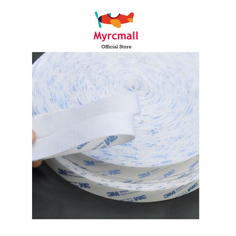5 Meter 3M 9448A Multi Purpose Reclosable Fastener Velcro Tape Hook ...