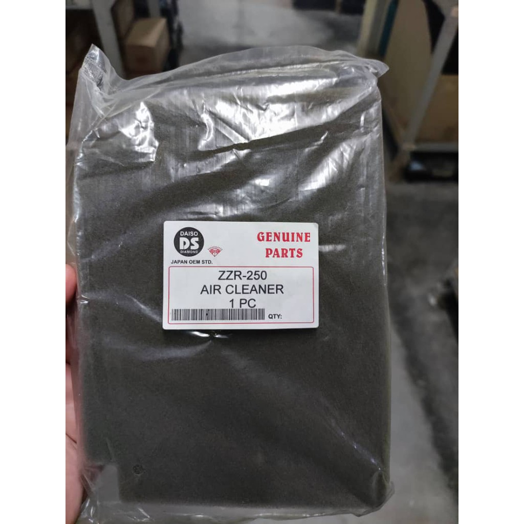Kawasaki ZZR250 ZZR 250 ZZR-250 Air Filter Cleaner Local Element Kotak ...