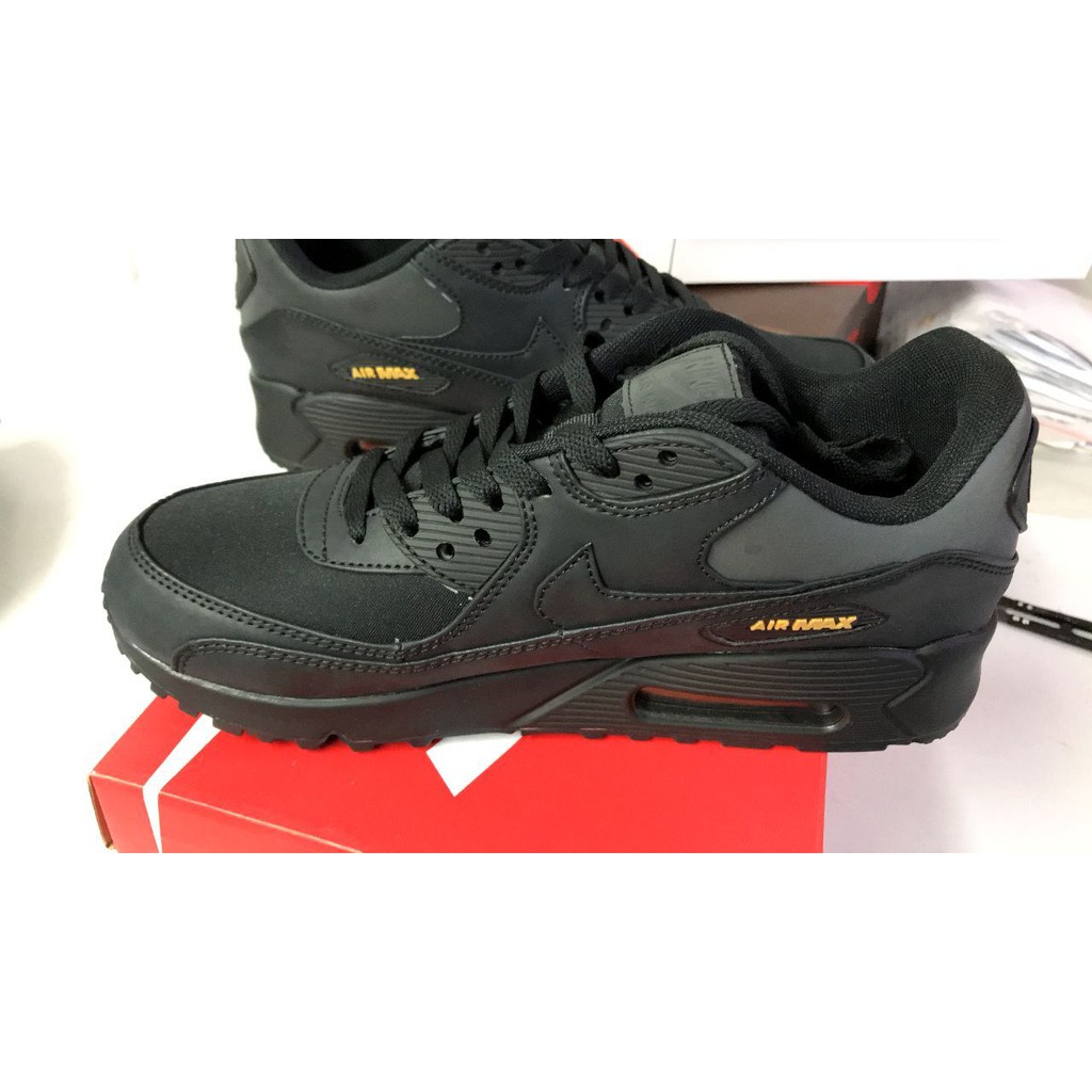 Nike air max outlet 90 essential black amarillo