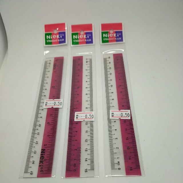 Small Transparent Triangular Prism Ruler Architect Scale Ruler 0