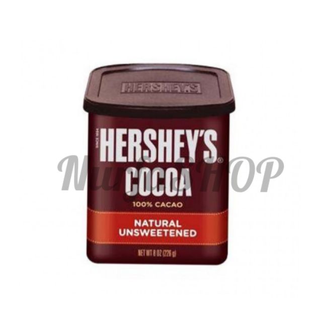 Hershey's Cocoa Powder 225g Natural Unsweetened Shopee Malaysia