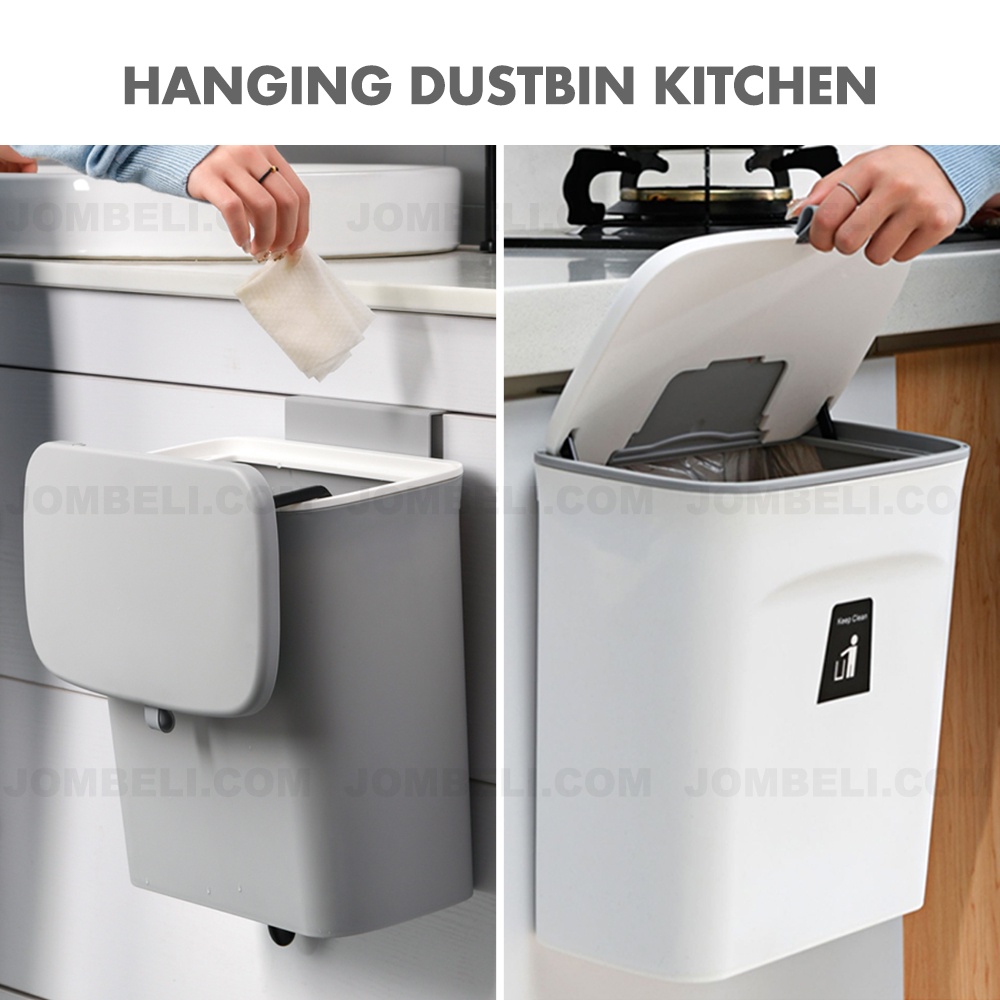 HANGING DUSTBIN KITCHEN Rubbish Garbage Basket | Shopee Malaysia