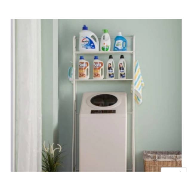MESIN Washing machine rack bathroom rack washing rack | Shopee Malaysia