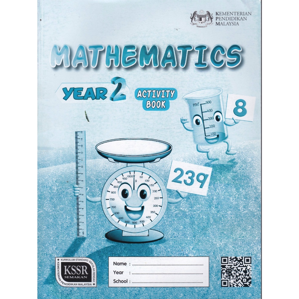 Buku Aktiviti Mathematics Year 2