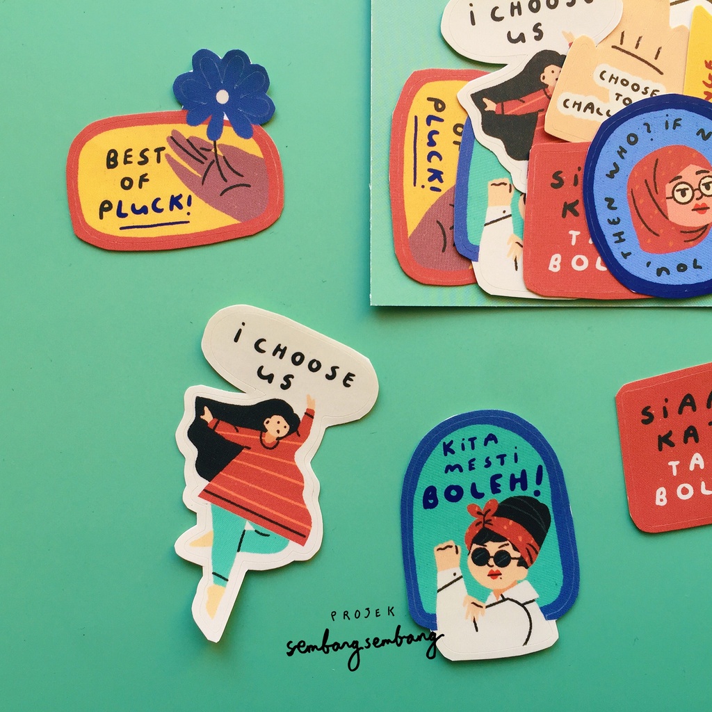 sticker pack - woman's day by projek sembangsembang | Shopee Malaysia