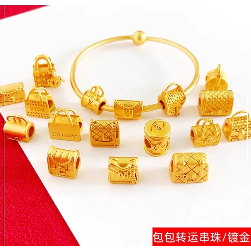 Gold charms deals