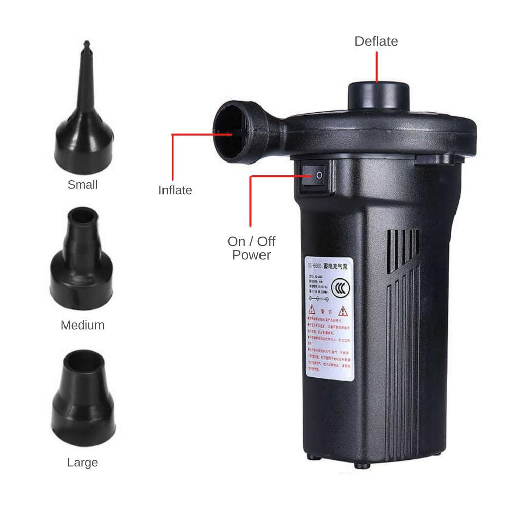 XG-668D / XG-740 / HT-196 Portable Rechargeable Electric Air Inflation ...