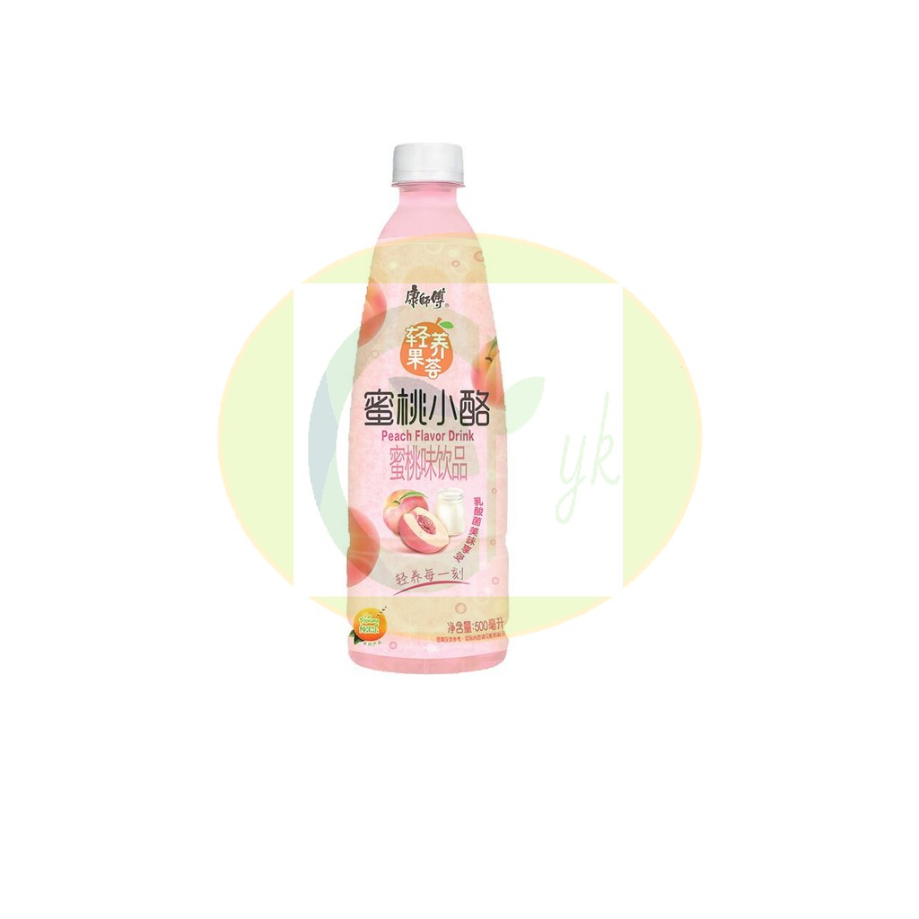 Master Kang Peach Flavor Drink 500ml（康师傅蜜桃小酪500ml） | Shopee Malaysia