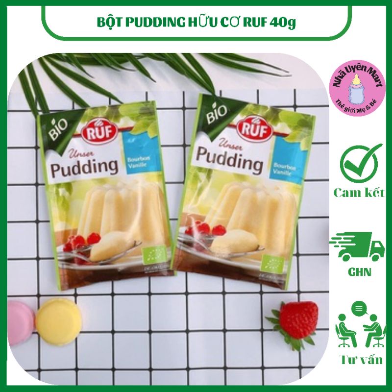 Ruf ORGANIC PUDDING POWDER 40g | Shopee Malaysia