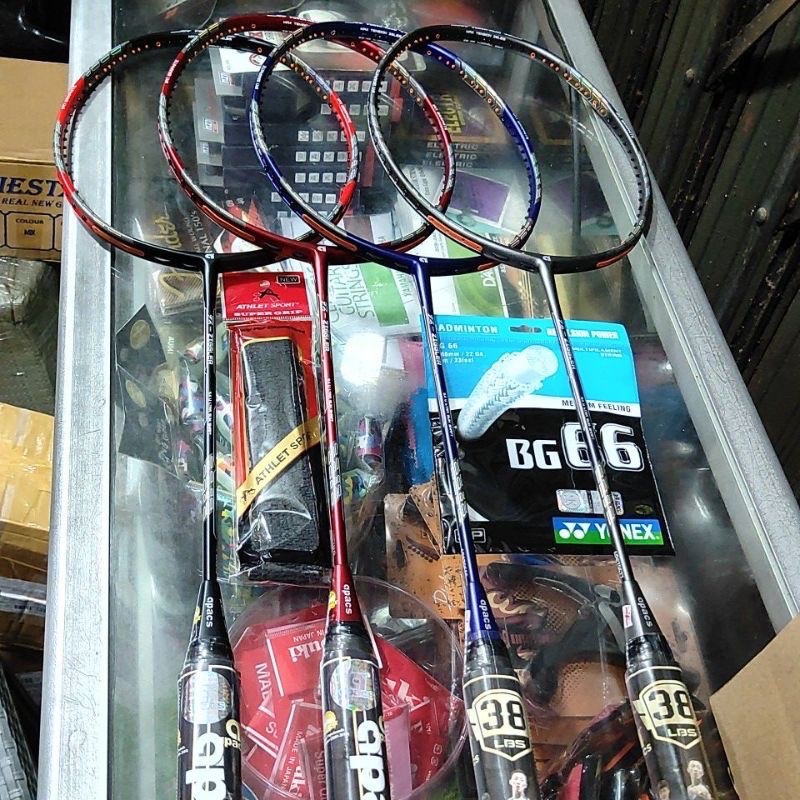Apacs Z BADMINTON Racket ZIGGLER 38lbs ORIGINAL Shopee Malaysia
