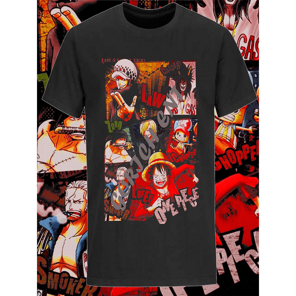 ONE PIECE COLLECTION | NEW ITEM | ANIME TSHIRT | CODE 29 | Shopee Malaysia