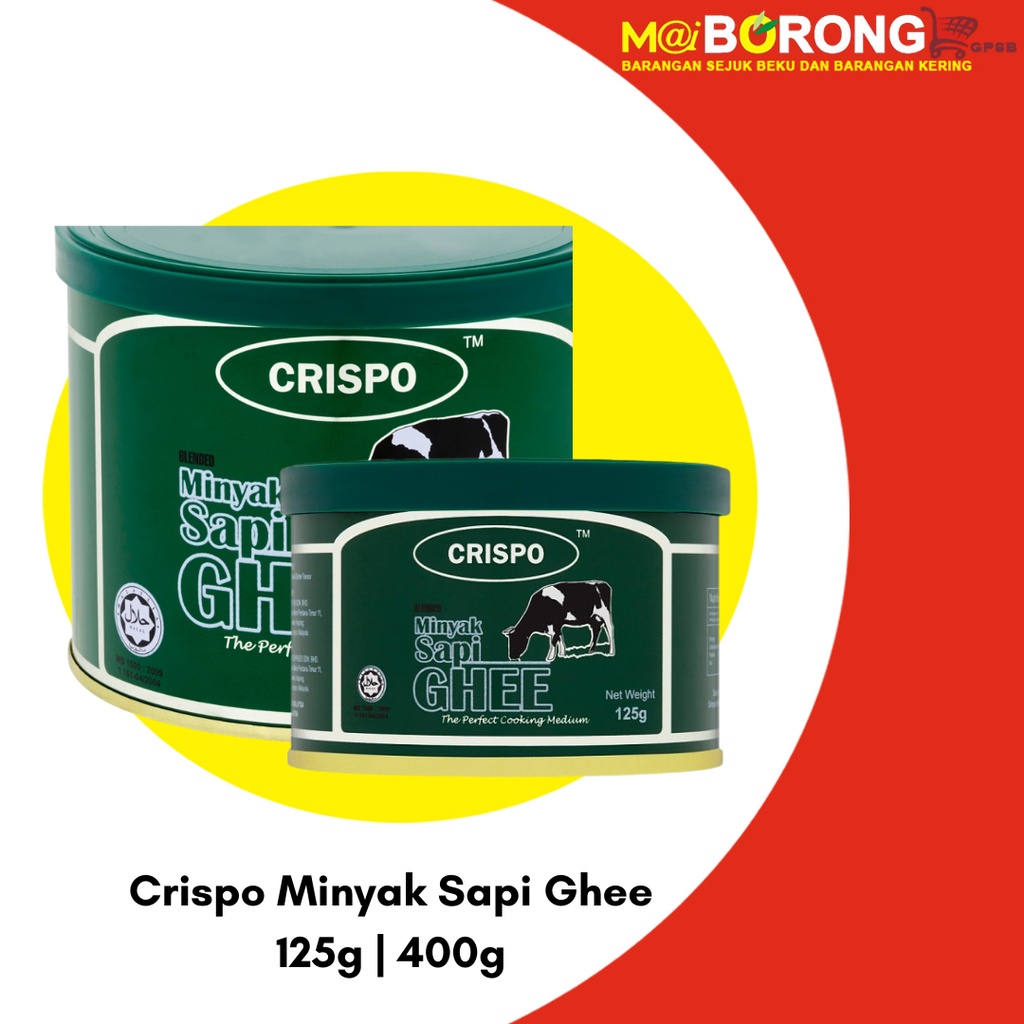 CRISPO Minyak Sapi Ghee (125g/400g) Shopee Malaysia
