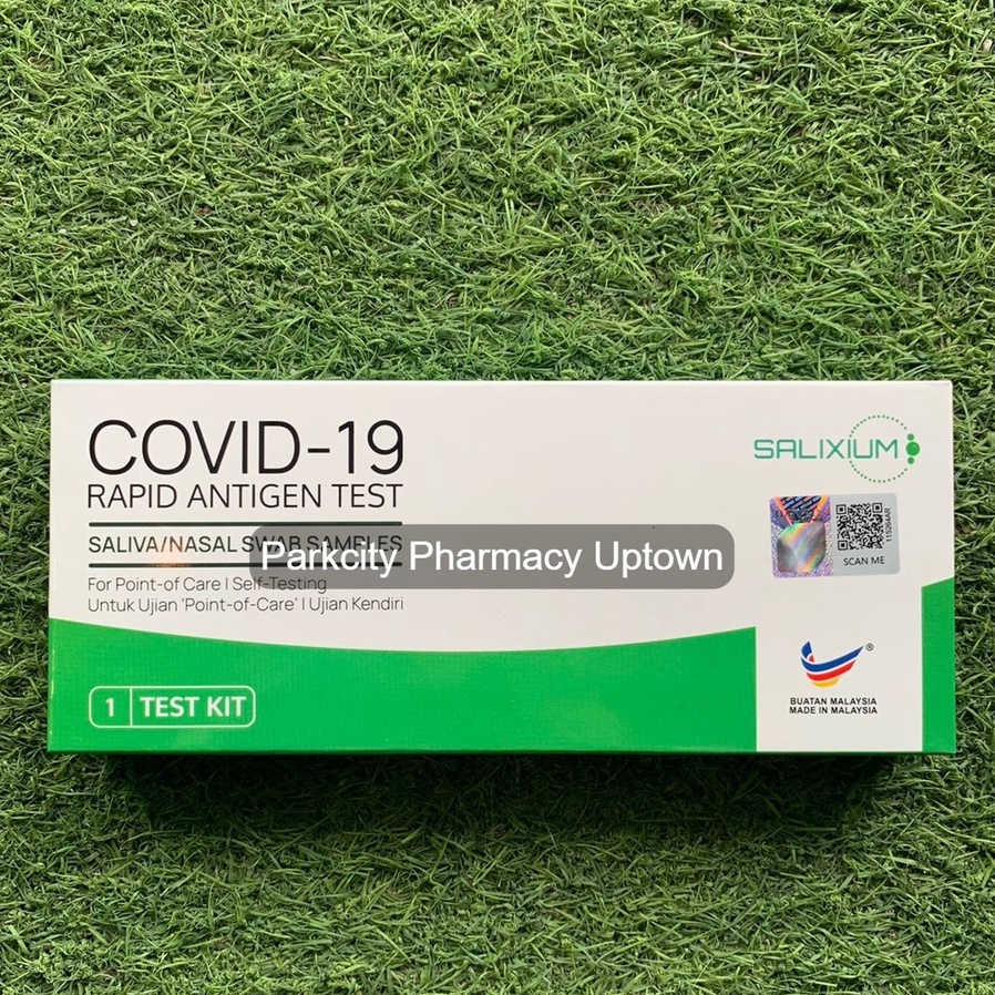 Expiry Date 02/2024 Salixium Covid19 2in1 Saliva & Nasal Rapid