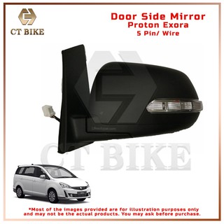 Door Side Mirror Proton Exora W lamp Shopee Malaysia