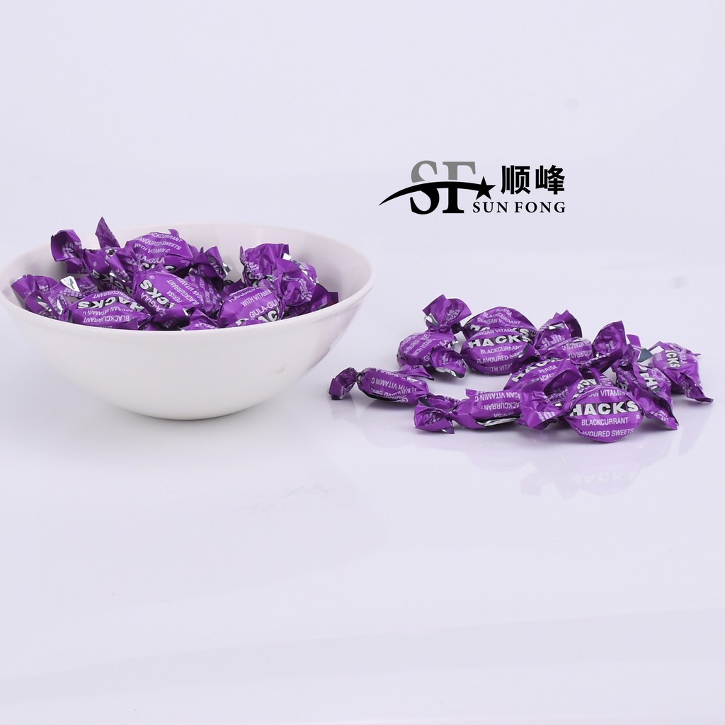 Hacks Candy Sweets With Vitamin C Blackcurrant Flavor 荷克斯 糖果 黑加仑 口味 ...