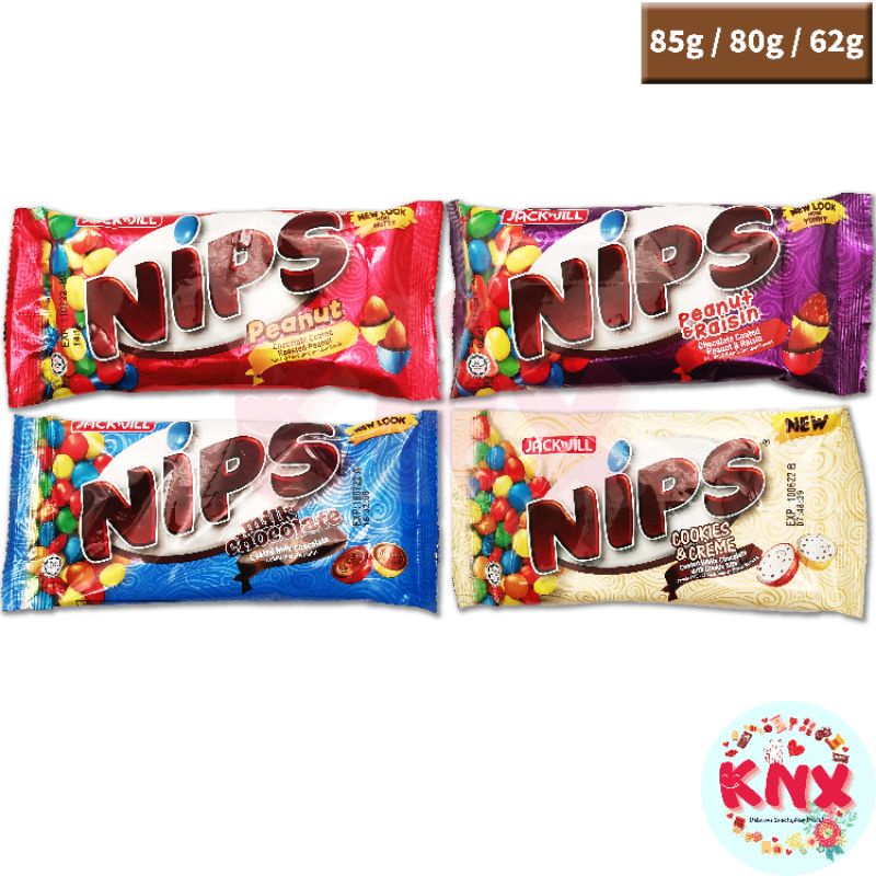 Nips Chocolate Coated Roasted Peanut 70g | Shopee Malaysia
