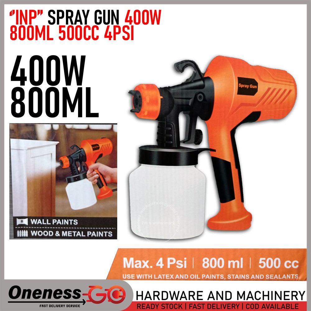 Shipping From KL SPECIAL OFFER 🔥🔥🔥🔥🔥 INP SPRAY GUN - 400W / 800ML ...