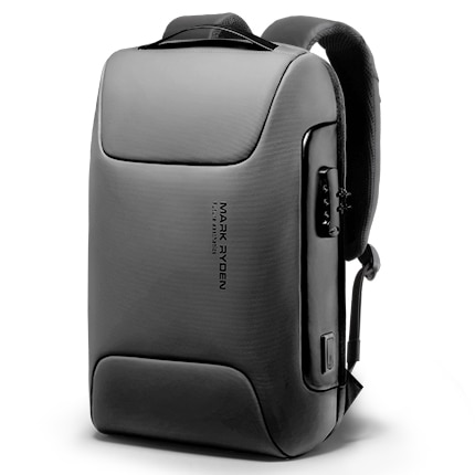 MARK RYDEN Anti Thief Laptop Backpack Multifunctional USB Charging Port ...