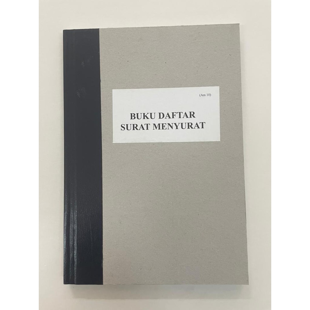  ready stock buku daftar surat menyurat shopee malaysia