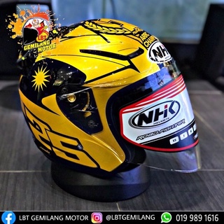 NHK Helmets R1V2 [AZLAN SHAH GOLD CHAMPION EDITION] LIMITED EDITION ...