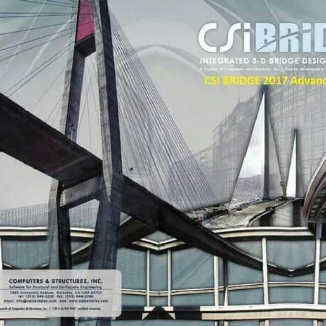 Csi BEIDGE Advanced 2017. Seismic Analysis PRO & JEMBATAN Design ...