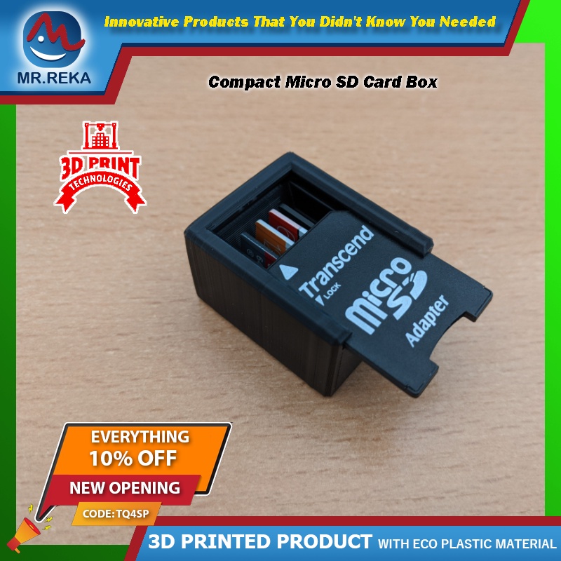 Compact Micro SD Card Box Case Shopee Malaysia