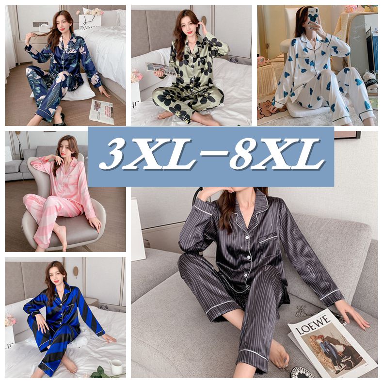 Silk pajamas online shopee