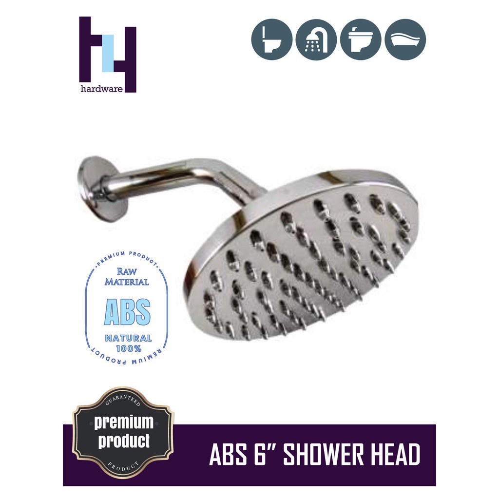 CORSA 150MM ROUND RAIN SHOWER HEAD CTS561C Shopee Malaysia