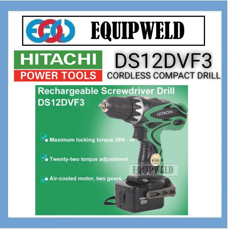 Hitachi discount drill 12v