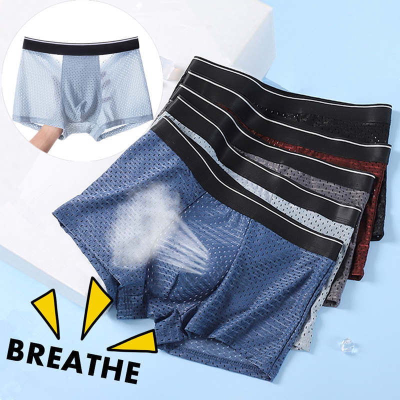 Cheap 1/5PCS Sexy Mens Solid Breathe Underwear Briefs Bulge Pouch Shorts  Underpants