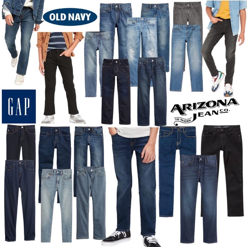 Jeans ON, GAP, Arizona size 4-18t Part 1 | Shopee Malaysia