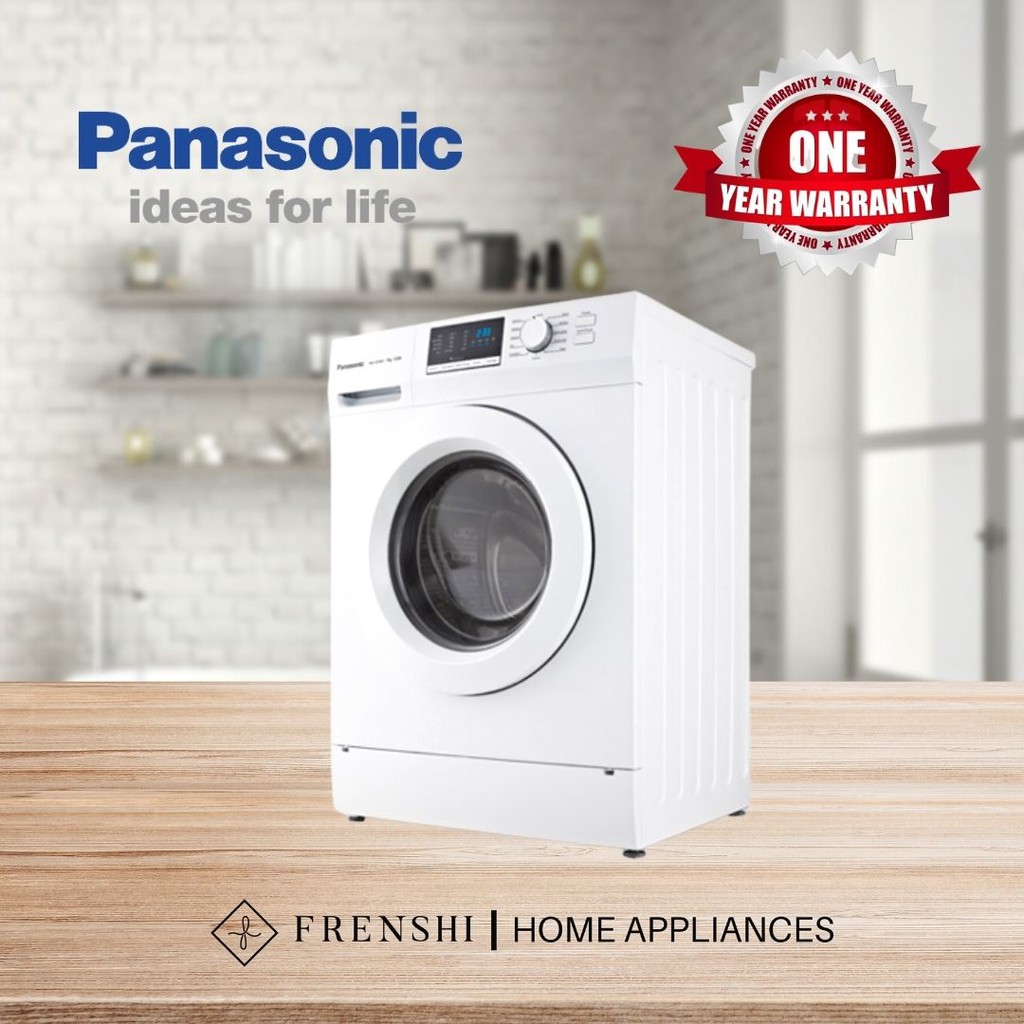 Panasonic 7KG Front Load Washer NA127XB1WMY Quick Laundry ( Frenshi