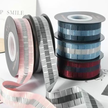 2.5CM Korean Fabric Ribbon Flower Bouquet Wrapper Ribbon | Shopee Malaysia