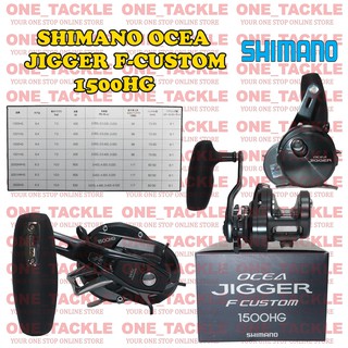 19' Shimano Ocea Jigger F-Custom Baitcasting Reel ( OJF )