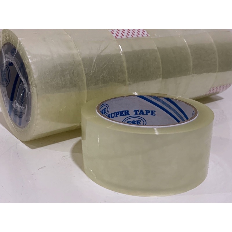 SUPER TAPE 48mm X 90y OPP TAPE 2”透明胶带 | Shopee Malaysia