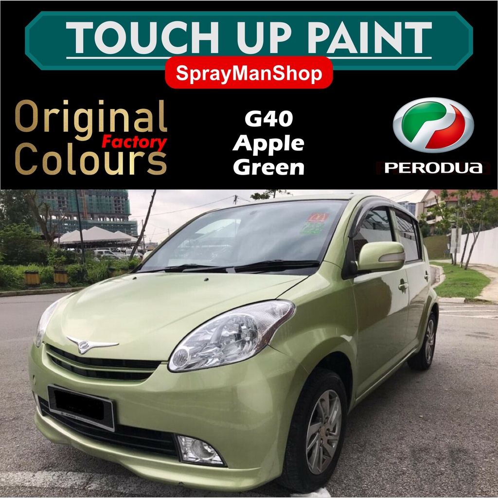 Perodua MYVI Spray Paint For Touch Up All Original Factory Colours ...