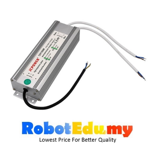 DC 12V 12.5A 150W Waterproof Rainproof IP67 CCTV LED Driver Outdoor Power Supply Adapter