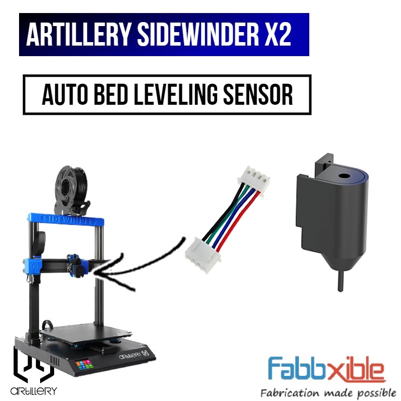 Artillery Sidewinder X2 Auto Bed Leveling Sensor Shopee Malaysia