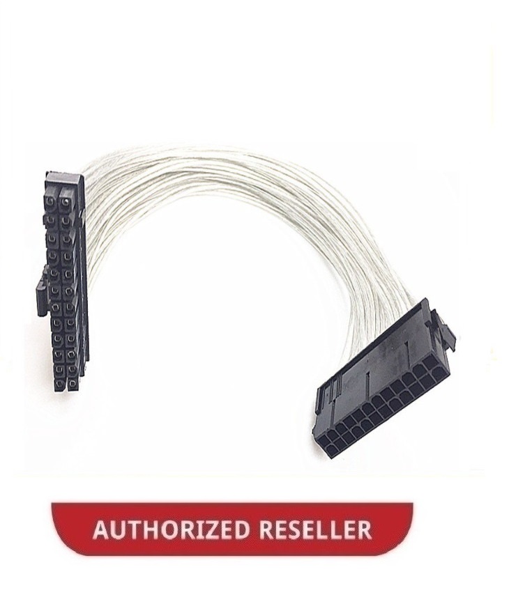 30cm ATX 24 Pin Male To 24Pin Female Power Supply Extension Cable For ...