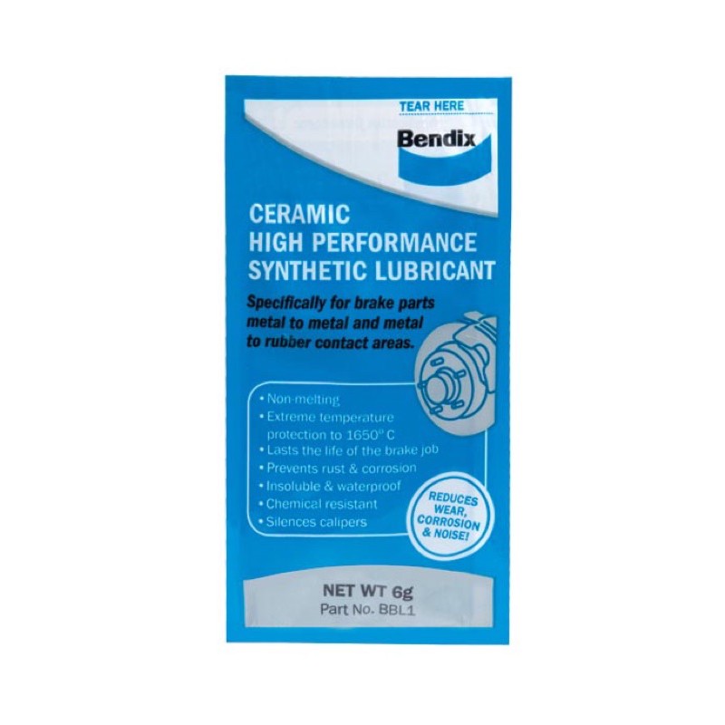Original Bendix Ceramic High Performance Synthetic Lubricant (6g) Shopee Malaysia