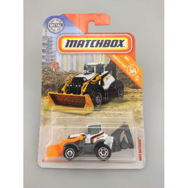 Matchbox MBX Backhoe Truck | Shopee Malaysia