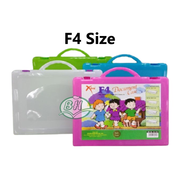 READY STOCK!! F4 Plastic Document Case with Handle Thickness 50mm ...