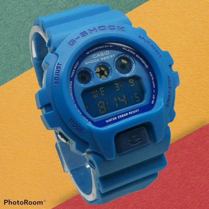 G shock biru best sale