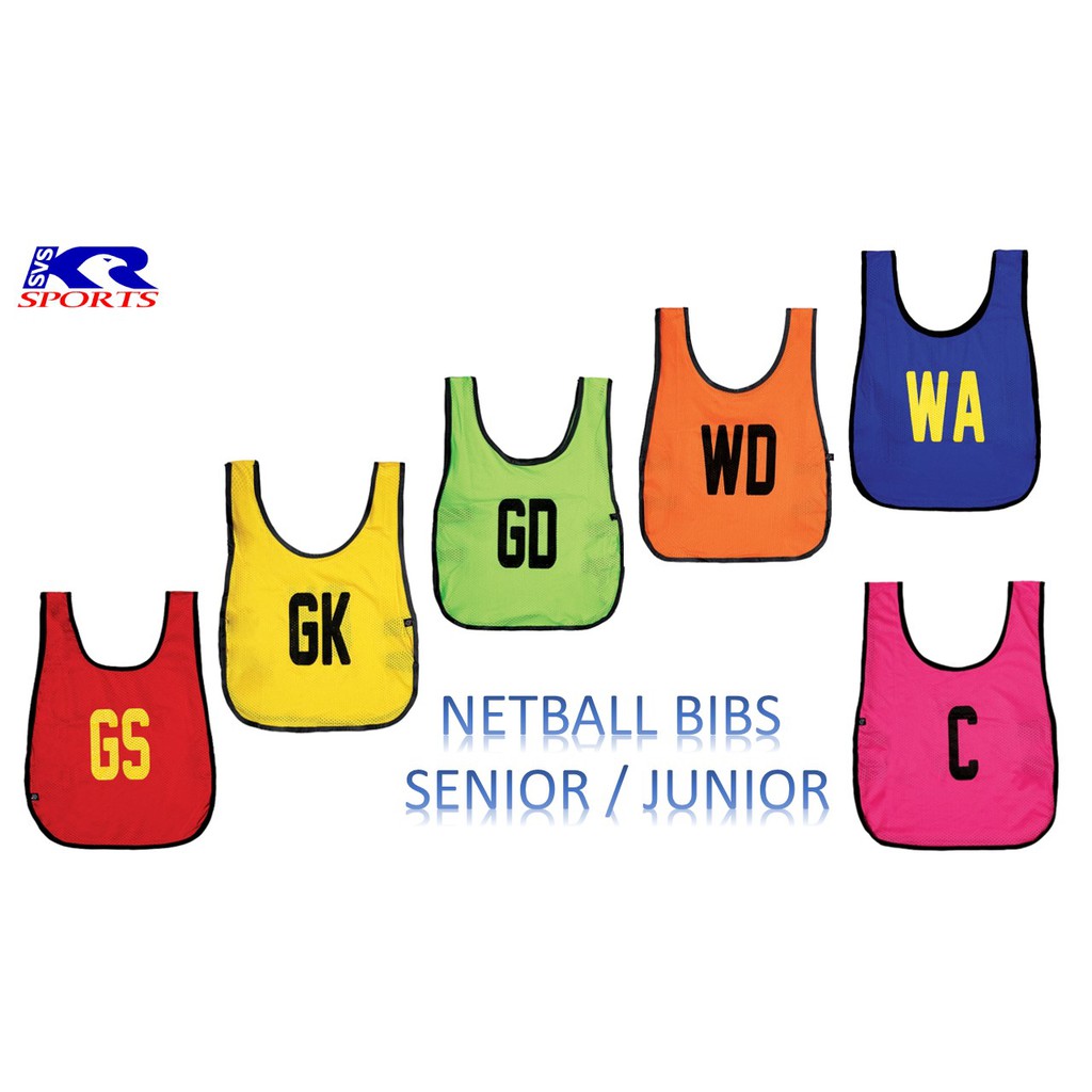 Bibs Netball 1 Sets 7PCS Bibs Senior Netball Bibs Junior Netball