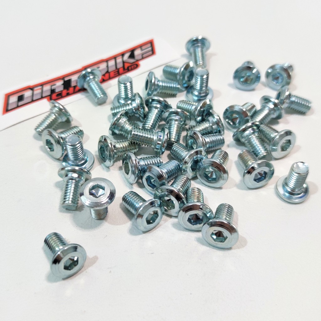 Klx DTRACKER 150 Chrome Stainless Disc Disc Bolts | Shopee Malaysia