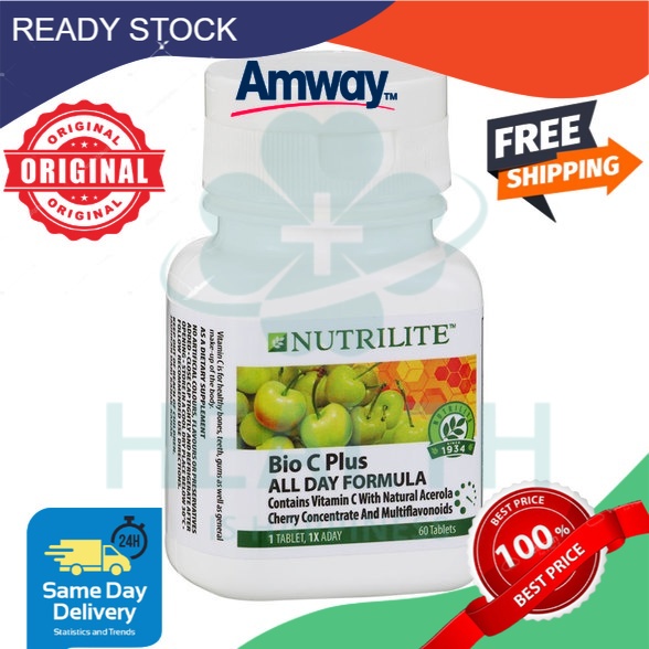 Latest Stockamway Nutrilite Bio C Plus All Day Formula Tab