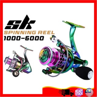 SK Spinning Reel Fishing Reel Reel Shimano Reel Deukio Fishing Reel  1000-6000Max Drag 25kg Reel Spinning Reel